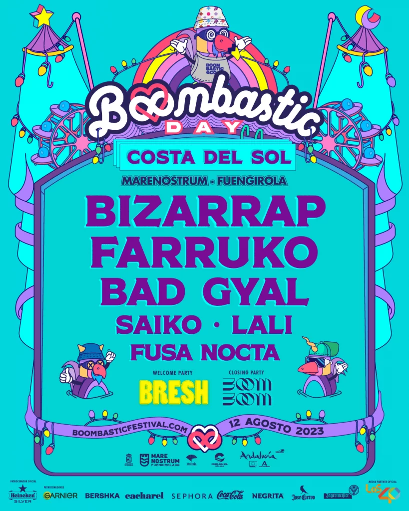 Vuelve festival Boombastic Costa Málaga